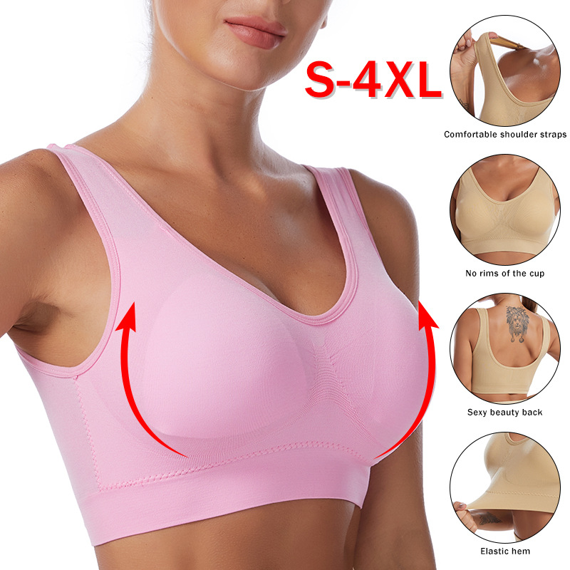 Sexy Women Bra Plus Size Seaml - Underwire Bra Padded recension och pris