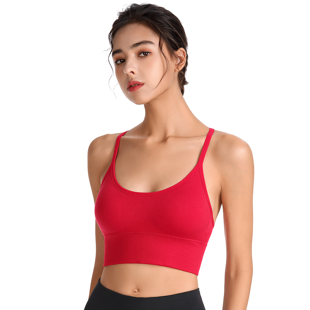 Sports Wear For Women Gym Bra  - Sports Bra Racerback recension och pris