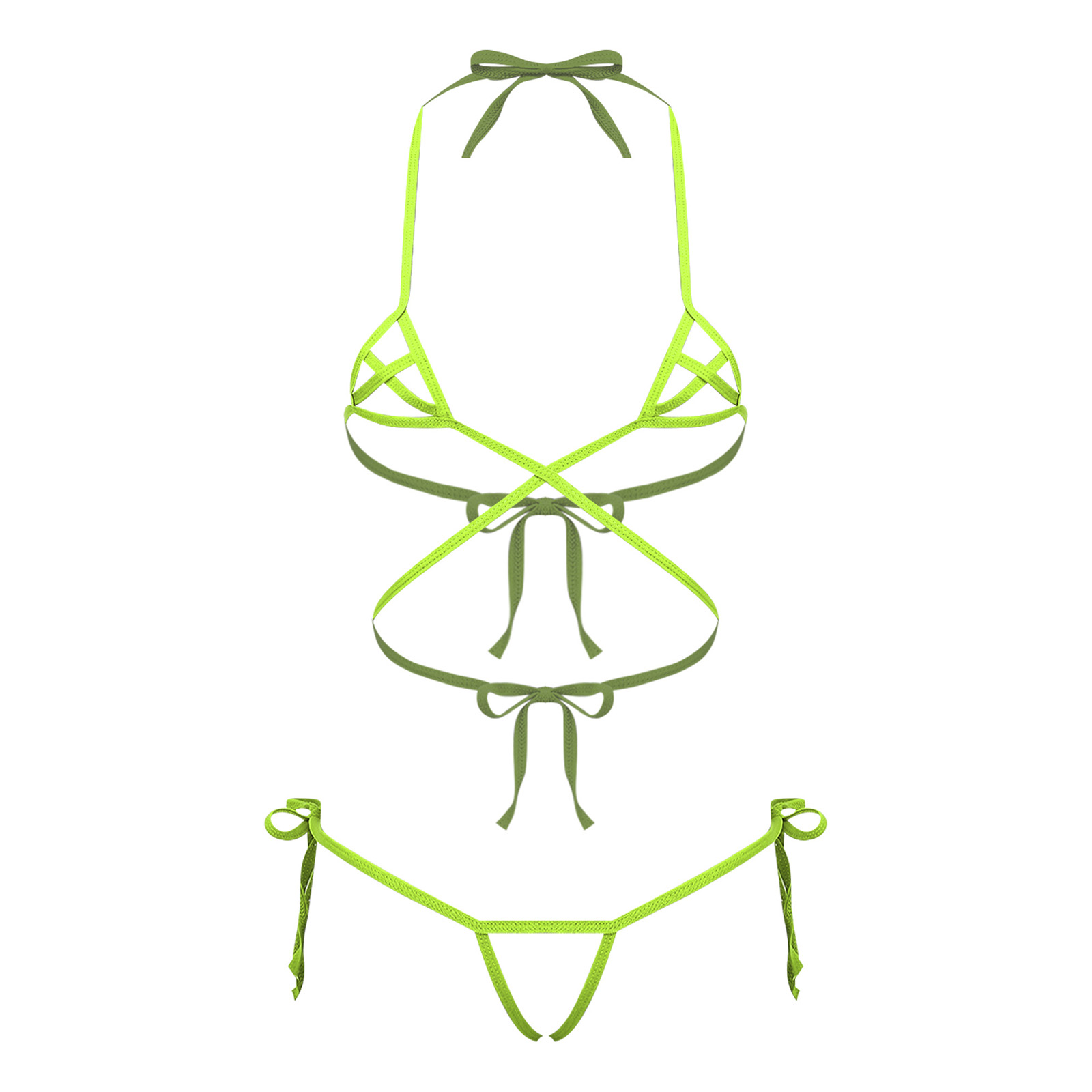 Womens Lingerie See Through Bi - Sheer Bra Lace recension och pris