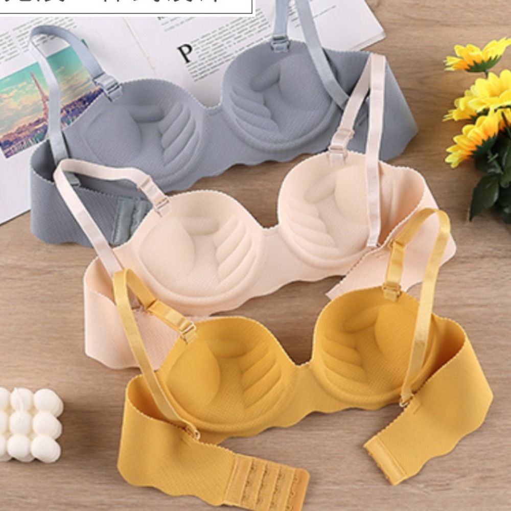 Trendy Comfort Seamless Bra Ad - Plunge Bra Push Up recension och pris