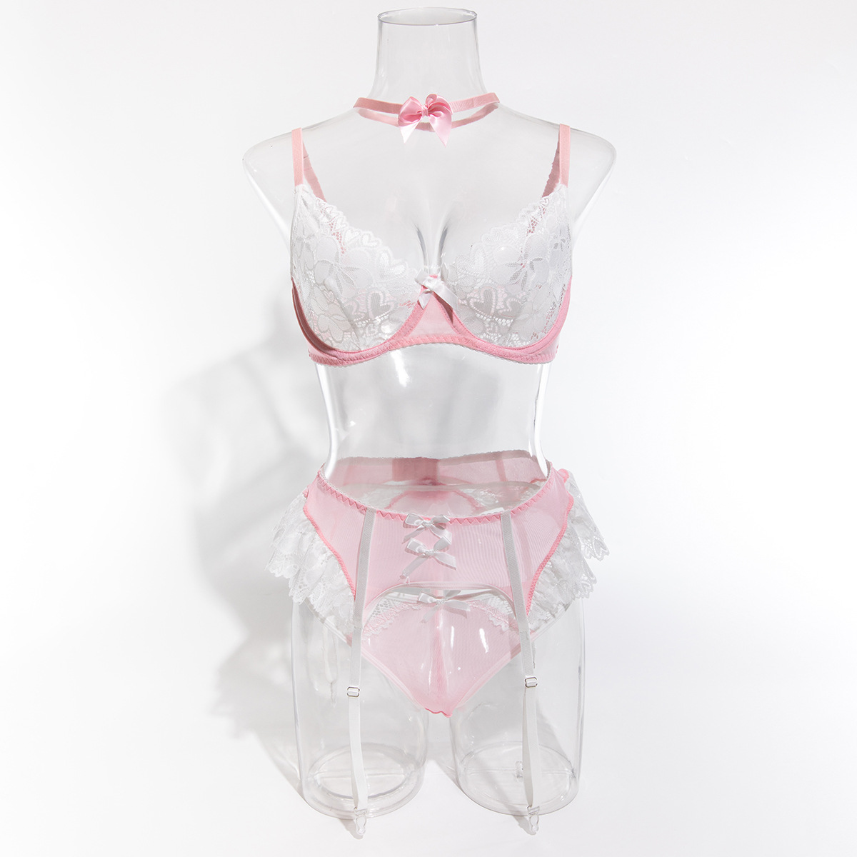 Sexy Hot Selling Lace Mesh Lin - Nursing Bra Clip recension och pris