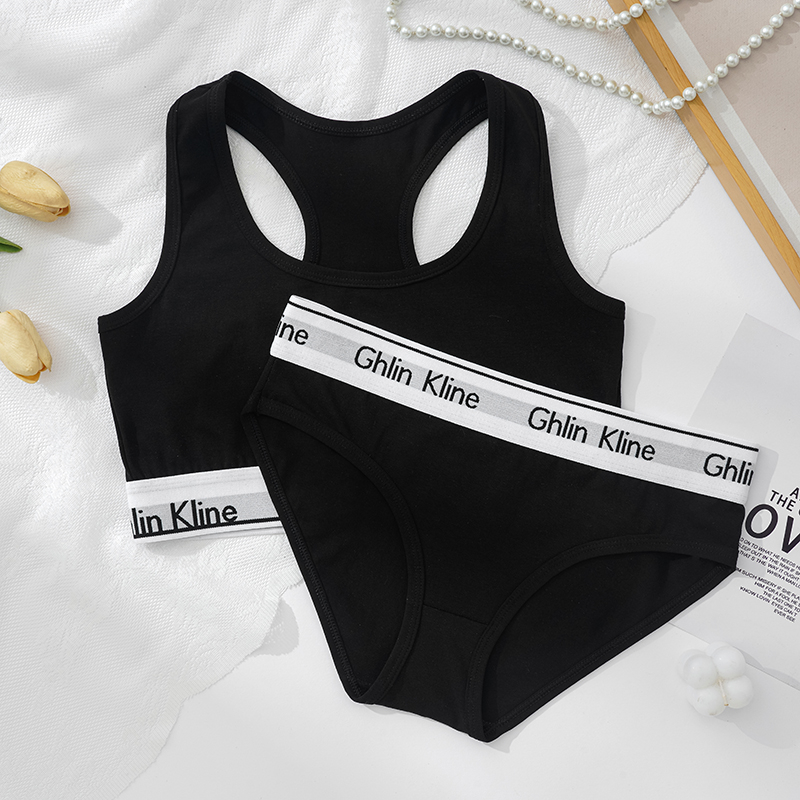 2PCS Ghlin Kline Underwear wit - T Shirt Bra Seamless recension och pris