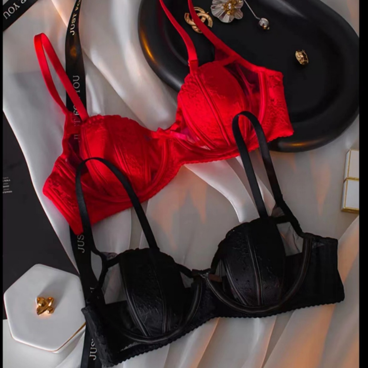 2025 New  Bra French Sexy Lace - Sheer Bra Lace recension och pris