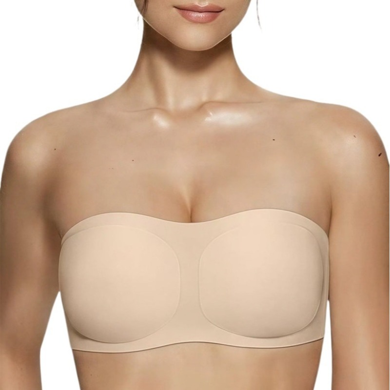 Women's Strapless Bra with Pus - Plunge Bra Push Up recension och pris