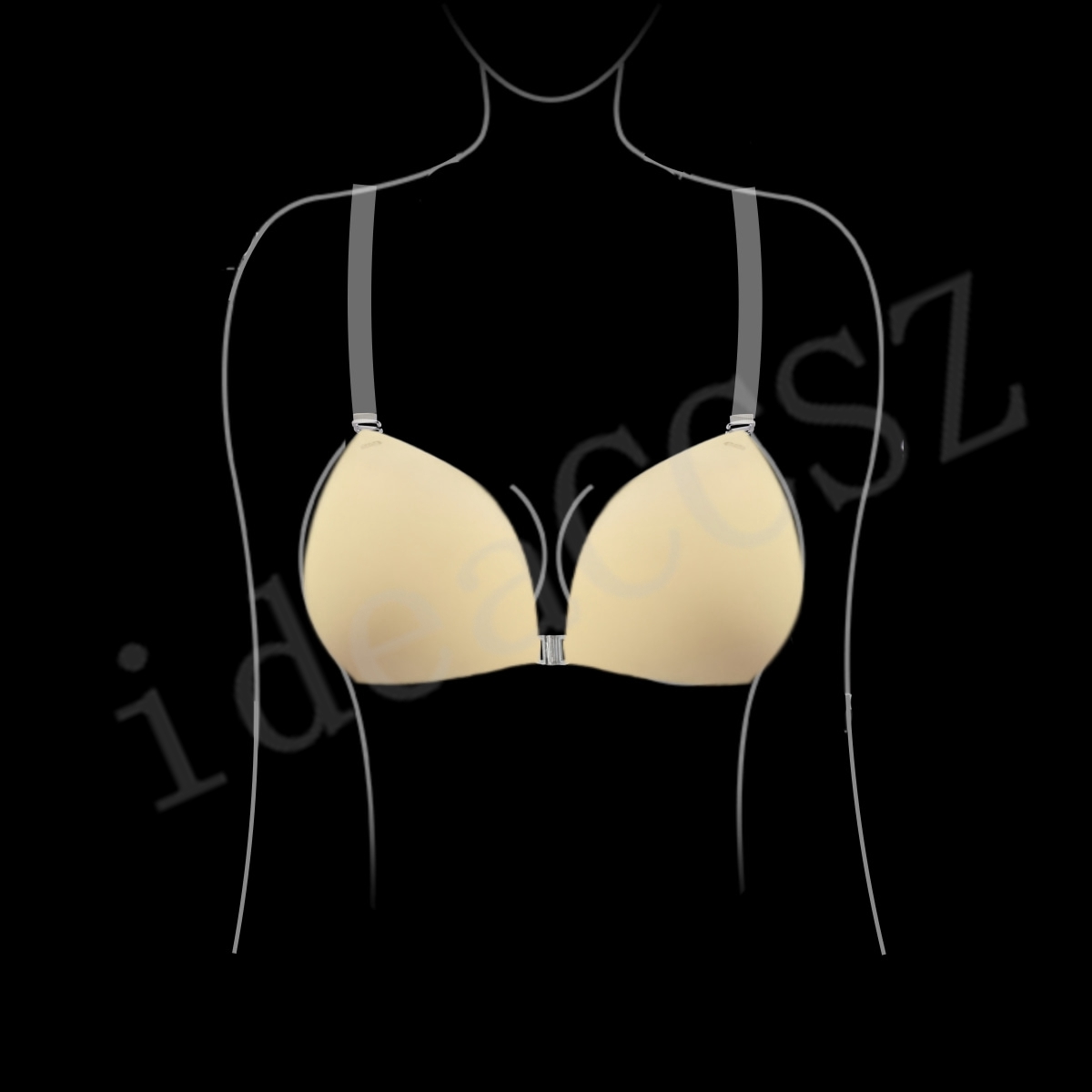 Sticky Bra for Women Backless  - Plunge Bra Push Up recension och pris