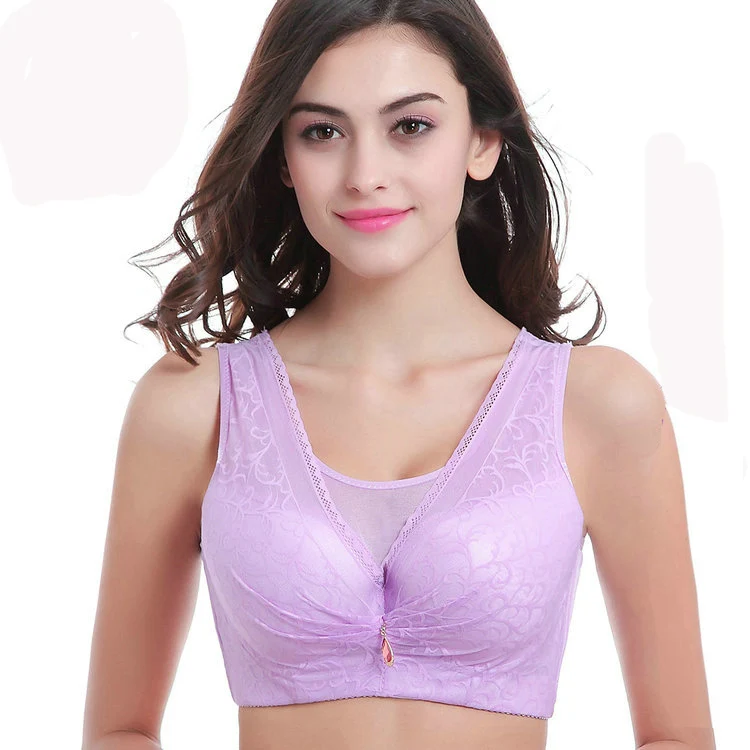 Sexy Lace Bra TOPS Big Bust Ve - Full Coverage Bra recension och pris